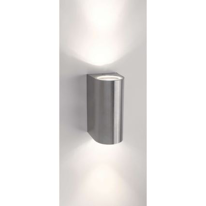 Philips Massive 17102/47/10 - Outdoor wall light NANTES 2xGU10/35W/230V