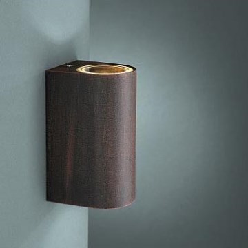 Philips Massive 17102/86/10 - Outdoor wall light NANTES 2xGU10/35W/230V