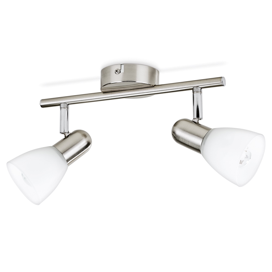 Philips Massive - Spotlight 2xE14/40W matte chrome