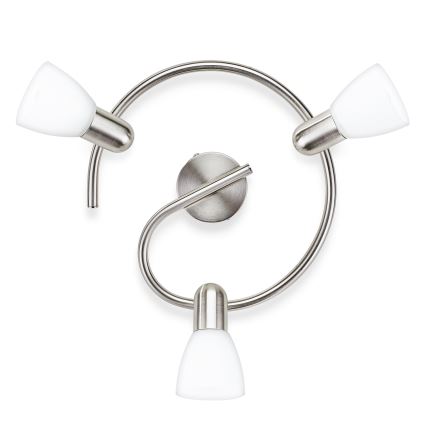 Philips Massive - Spotlight 3xE14/40W matte chrome
