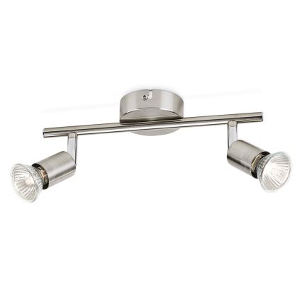 Philips Massive - LED 2-Light Spotlight for 2x GU10 (max. 50W), 230V