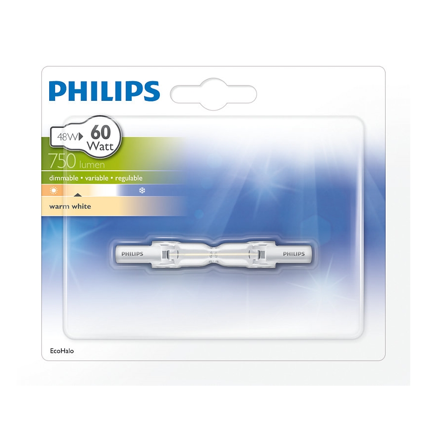 Philips Massive - Halogen bulb R7S/48W/230V 78 mm 2900K