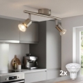 Philips Massive - LED 2-Light Spotlight for 2x GU10 (max. 50W), 230V