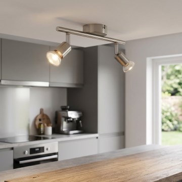 Philips Massive - LED 2-Light Spotlight for 2x GU10 (max. 50W), 230V