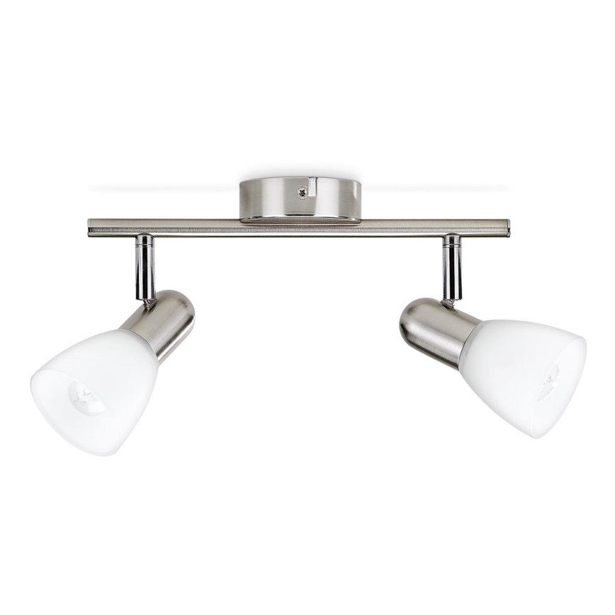 Philips Massive - Spotlight 2xE14/40W matte chrome
