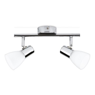 Philips Massive - Spotlight 2xLED/4,3W shiny chrome