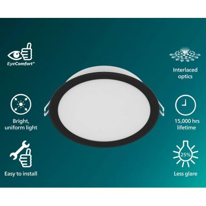 Philips - MESON LED Recessed Ceiling Light 5.5W/230V 3000K