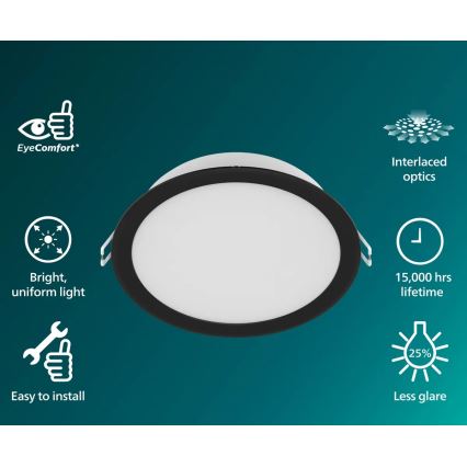 Philips - MESON LED Recessed Downlight 20W/230V 3000K
