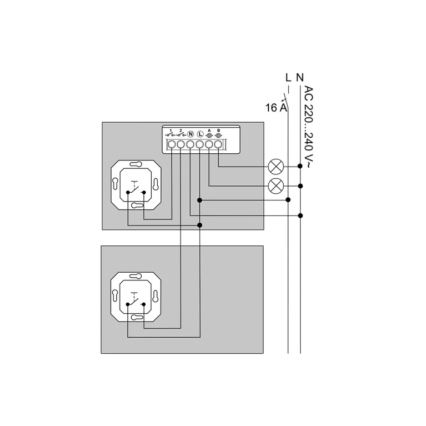 Philips - Module for Hue 2-Button Wall Switch