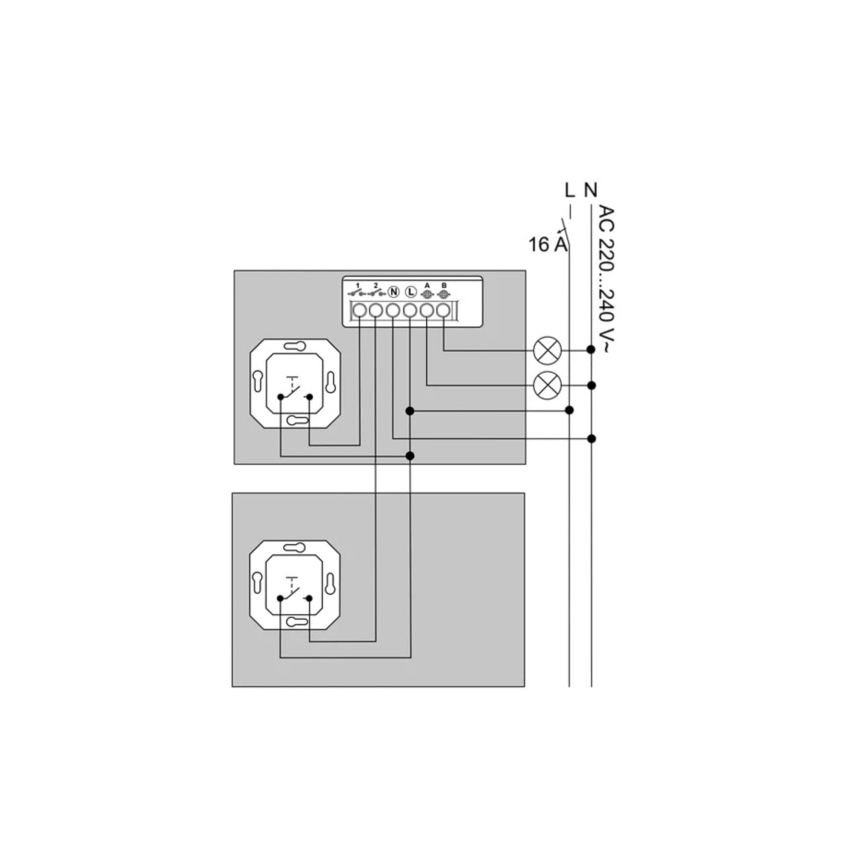 Philips - Module for Hue 2-Button Wall Switch