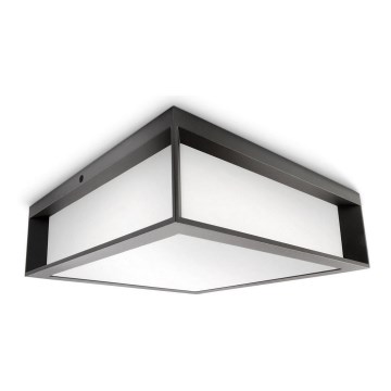 Philips - Outdoor ceiling light SKIES 2xE27/14W/230V IP44 anthracite