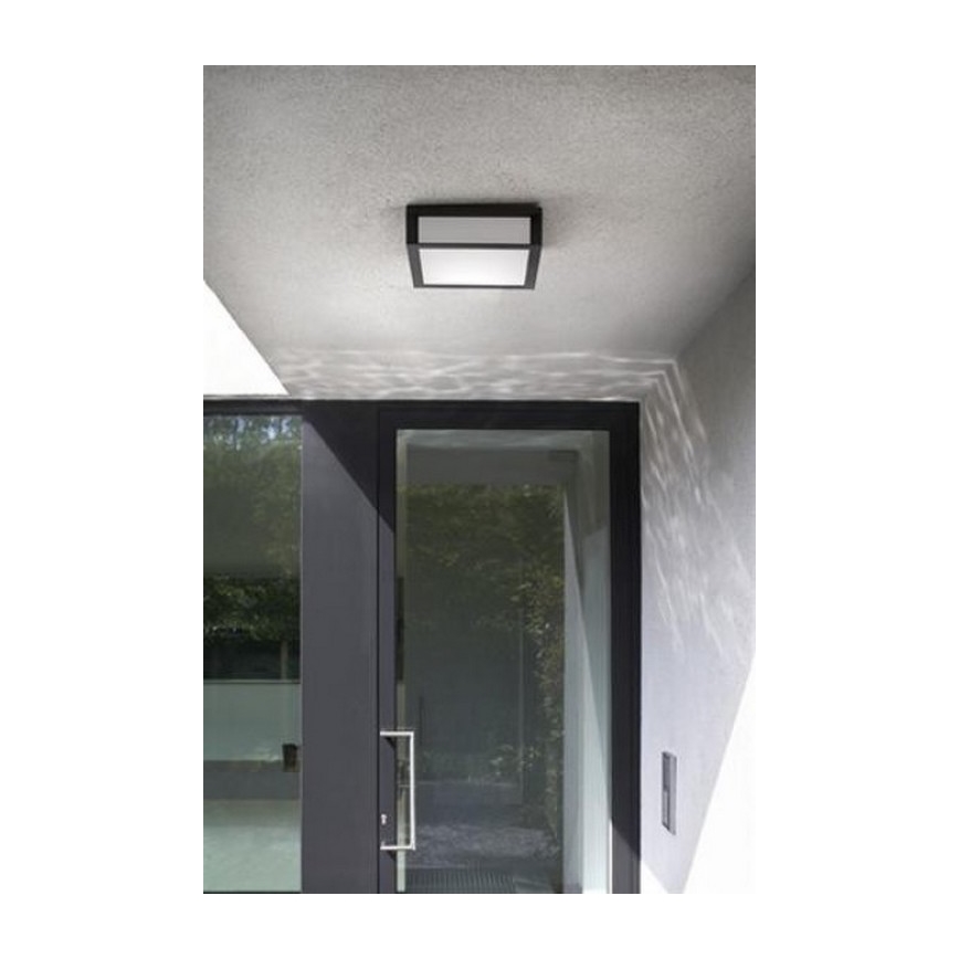 Philips - Outdoor ceiling light SKIES 2xE27/14W/230V IP44 anthracite