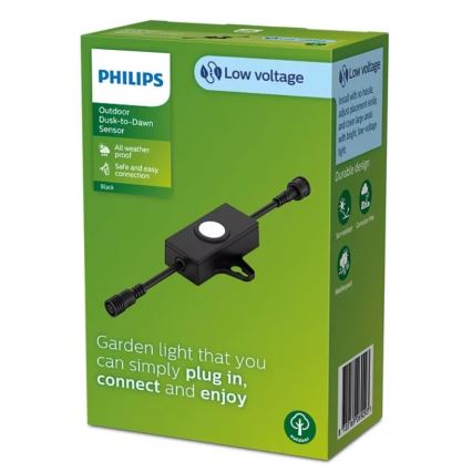 Philips - Outdoor dusk sensor with a timer GARDENLINK 24V IP67