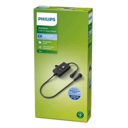Philips - Outdoor dusk sensor with a timer IP44
