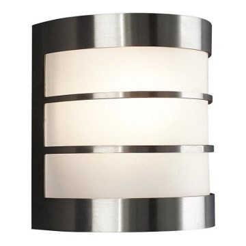 Philips - Outdoor wall light 1xE27/60W/230V IP44 matte chrome