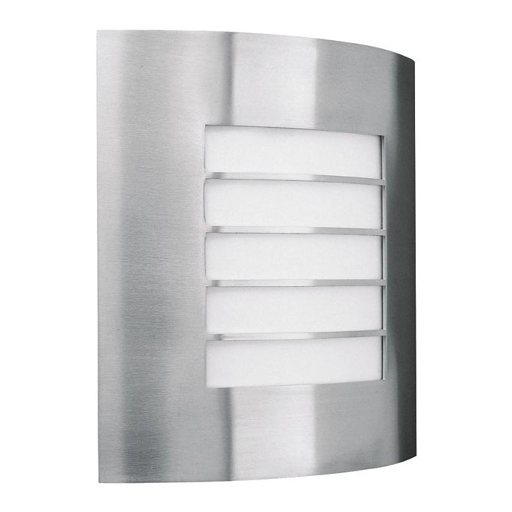 Philips - Outdoor wall light 1xE27/60W/230V IP44 matte chrome