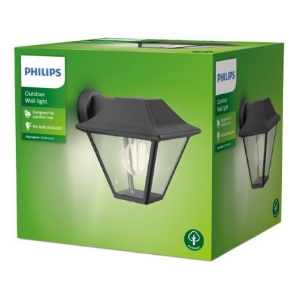 Philips - Outdoor wall light 1xE27/60W/230V IP44