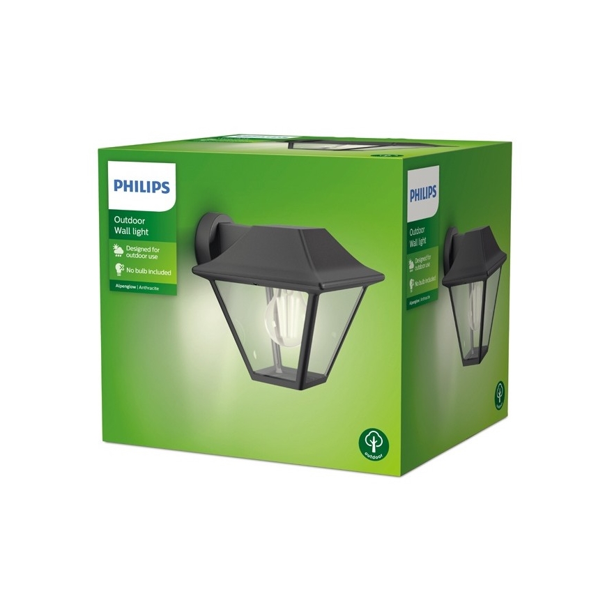 Philips - Outdoor wall light 1xE27/60W/230V IP44