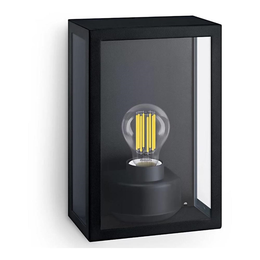 Philips - Outdoor wall light ALZOR 1xE27/25W/230V IP44