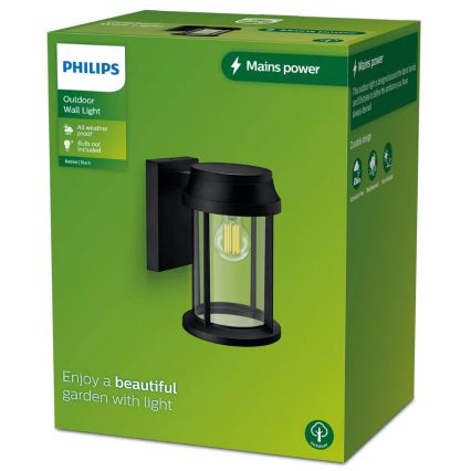 Philips - Outdoor wall light BELLINI 1xE27/25W/230V IP44