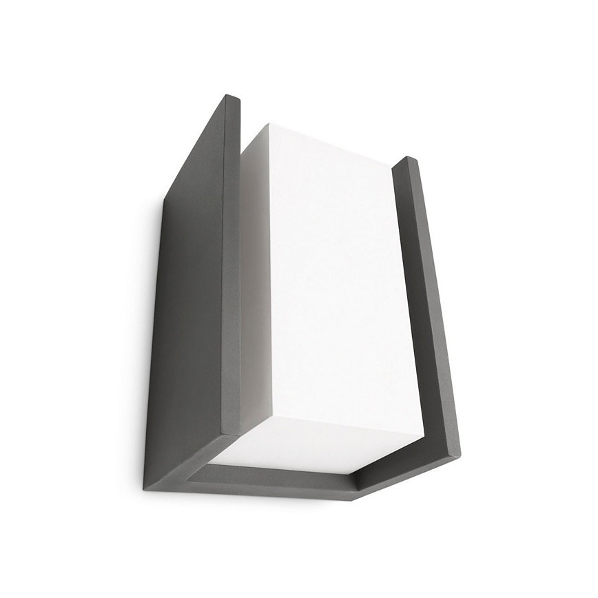 Philips - Outdoor wall light BRIDGE 1xE27/15W/230V IP44