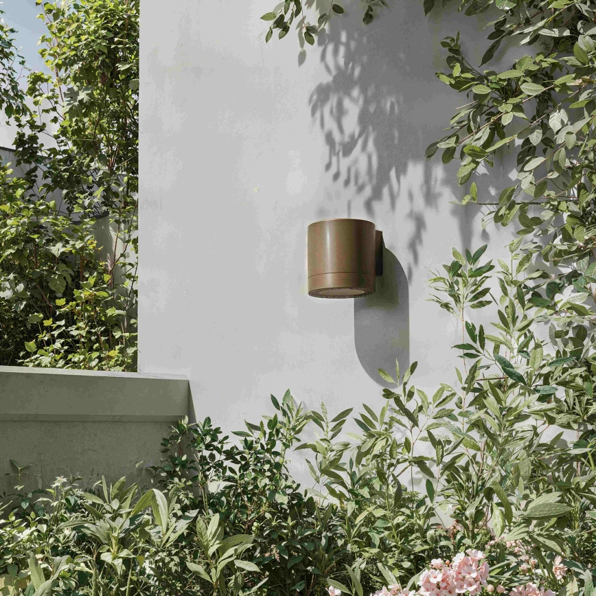 Philips - Outdoor wall light FYLX 1xGU10/5W/230V brown IP44