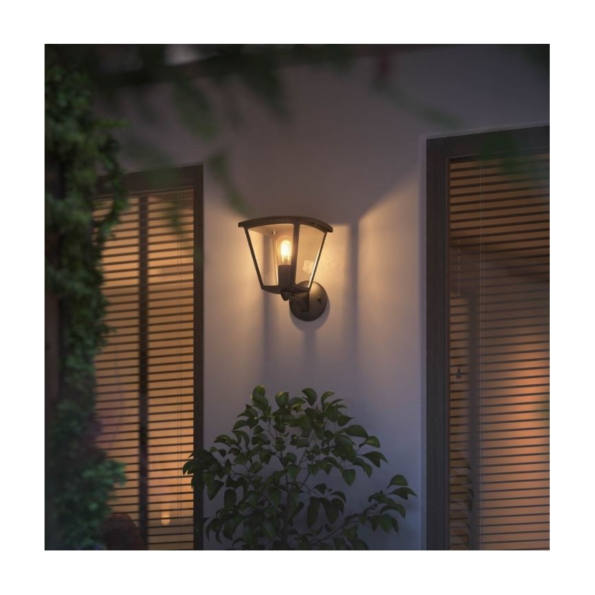 Philips - Dimmable outdoor wall light Hue INARA 1xE27/7W/230V Wi-Fi IP44