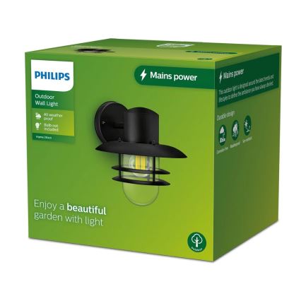 Philips - Outdoor wall light INYMA 1xE27/25W/230V IP44