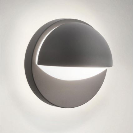 Philips - Outdoor wall light JUNE 1xE27/12W/230V IP44 anthracite