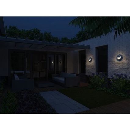 Philips - Outdoor wall light JUNE 1xE27/12W/230V IP44