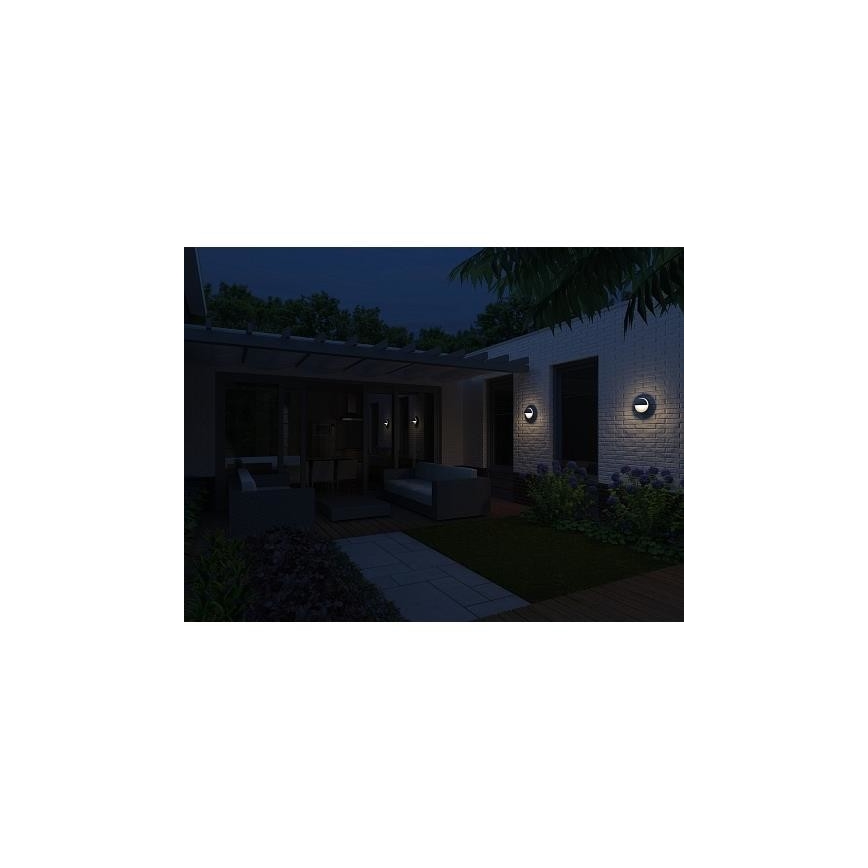 Philips - Outdoor wall light JUNE 1xE27/12W/230V IP44
