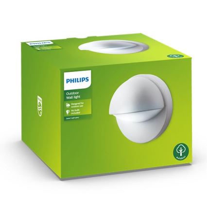 Philips - Outdoor wall light JUNE 1xE27/12W/230V IP44