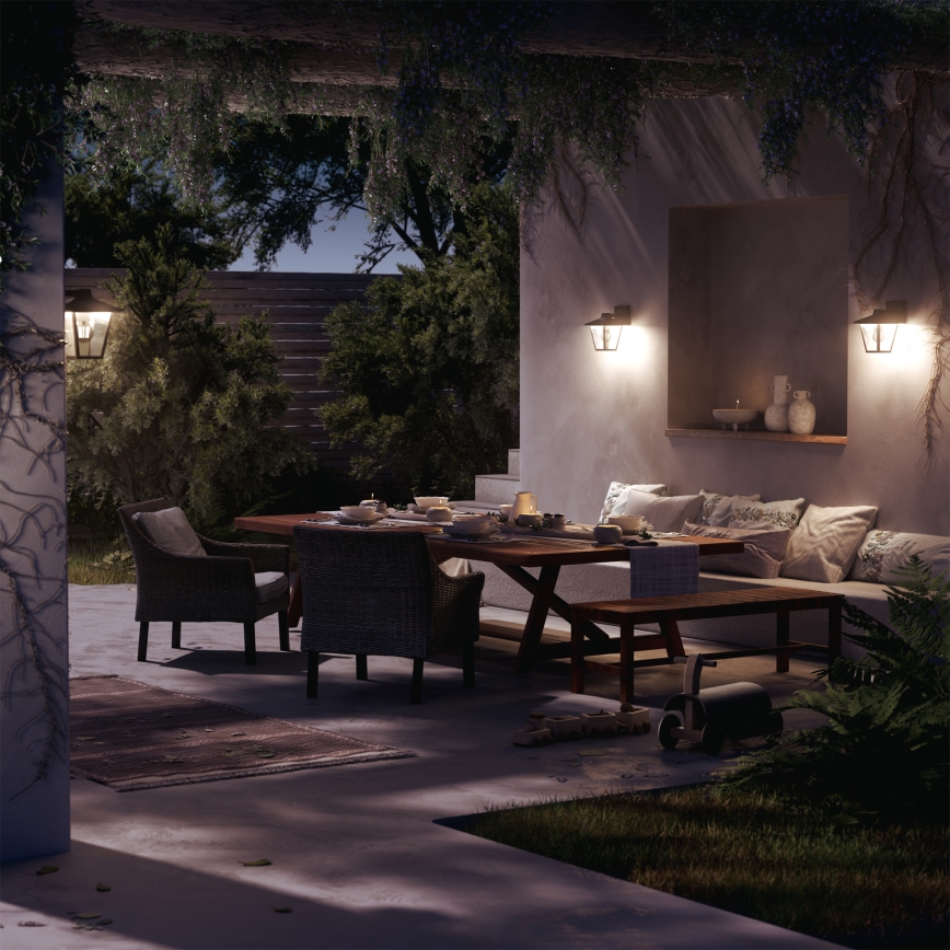 Philips - Outdoor wall light KINNO 1xE27/25W/230V IP44