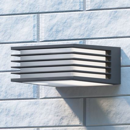 Philips - Outdoor wall light 1xE27/15W/230V IP44 anthracite