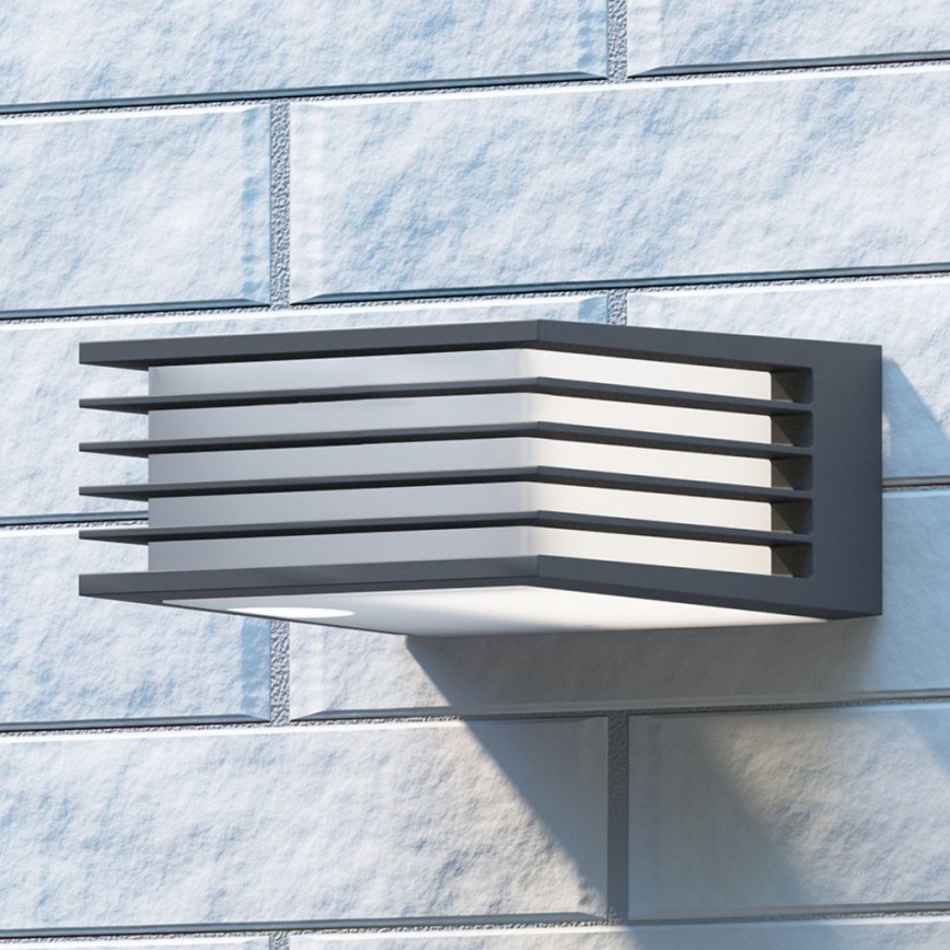 Philips - Outdoor wall light 1xE27/15W/230V IP44 anthracite