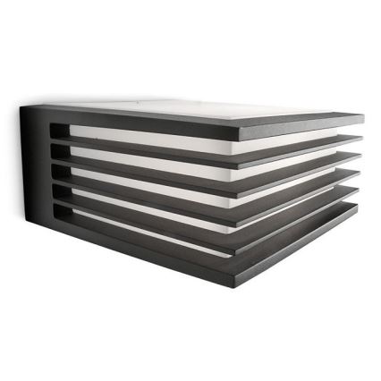 Philips - Outdoor wall light 1xE27/15W/230V IP44 anthracite