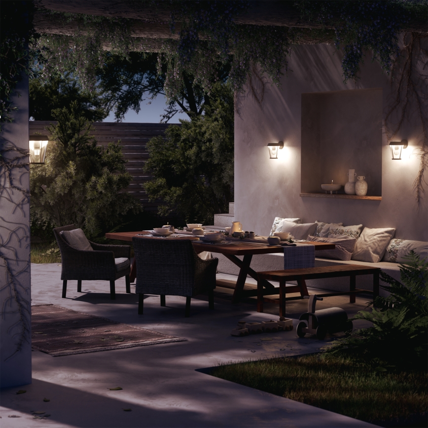 Philips - Outdoor wall light SUNERA 1xE27/25W/230V IP44