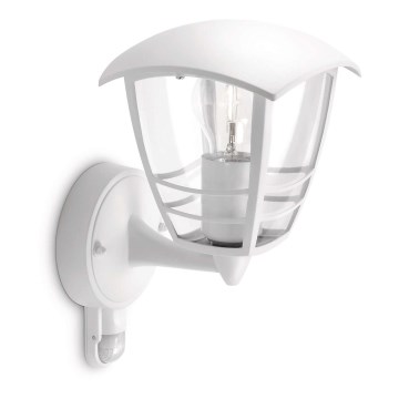 Philips - Outdoor wall light with a sensor 1xE27/60W IP44