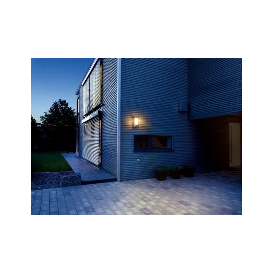 Philips - Outdoor wall light with a sensor BRIDGE 1xE27/15W/230V IP44