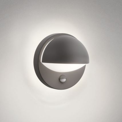 Philips - Outdoor wall light with a sensor JUNE 1xE27/12W/230V IP44