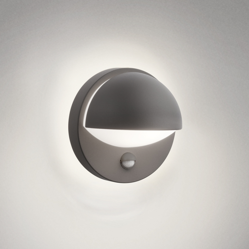 Philips - Outdoor wall light with a sensor JUNE 1xE27/12W/230V IP44