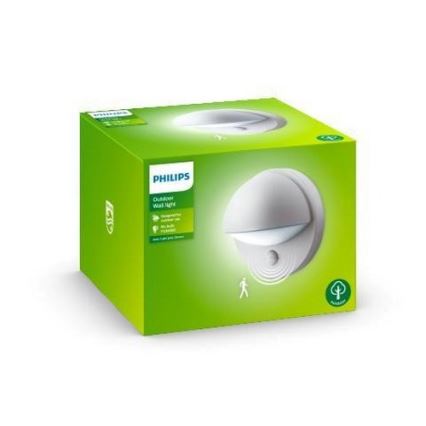 Philips - Outdoor wall light with a sensor 1xE27/12W/230V IP44