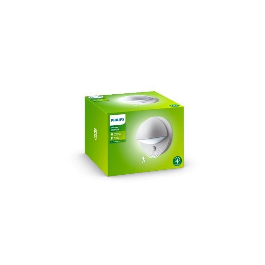 Philips - Outdoor wall light with a sensor 1xE27/12W/230V IP44