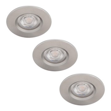 Philips - PACK 3x LED Dimming bathroom light LED/5W/230V 2,700K IP65