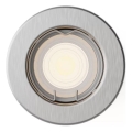 Philips - PERIDOT Recessed Ceiling Light 1x GU10/7W/230V, Silver