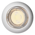 Philips - PERIDOT Recessed Downlight 1xGU10/7W/230V Silver