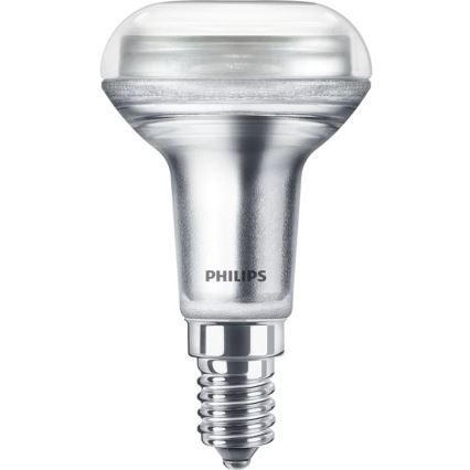 Philips R50 LED reflector bulb E14, 1.4W, 230V, 2700K