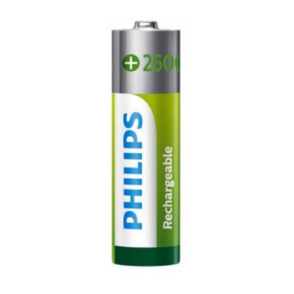 Philips R6B4B260/10 - 4 pcs Rechargeable battery AA NiMH/1,2V/2600 mAh