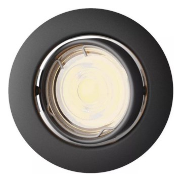 Philips - Recessed downlight PERIDOT 1xGU10/7W/230V black