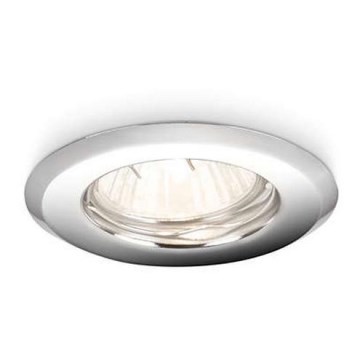 Philips - Recessed light 1xGU10/50W/230V shiny chrome